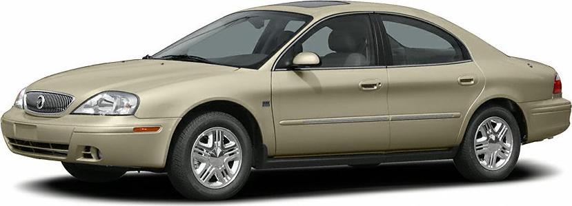 Side view of 2004 sedan with chrome grille and alloy wheels