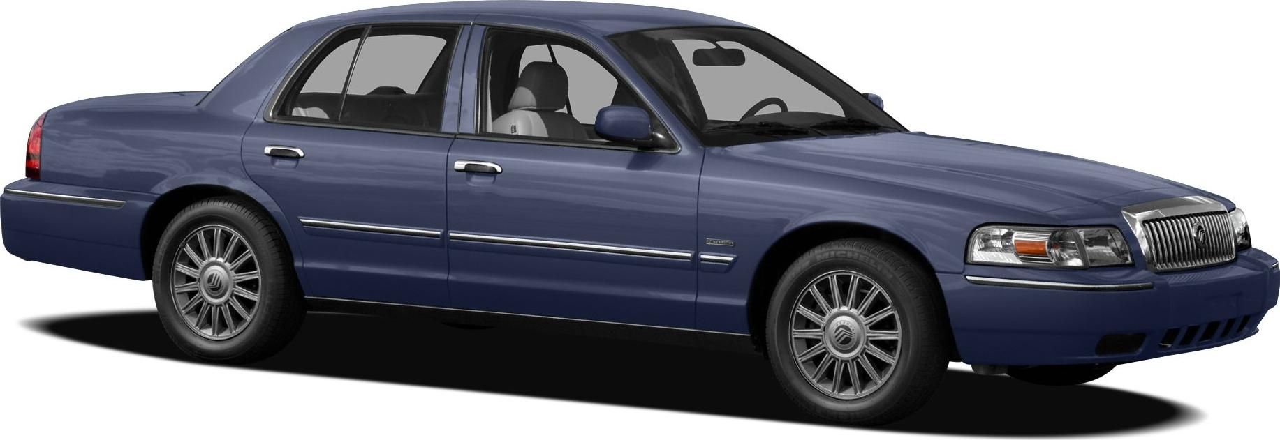 Side profile of a long sedan with chrome trim and alloy wheels