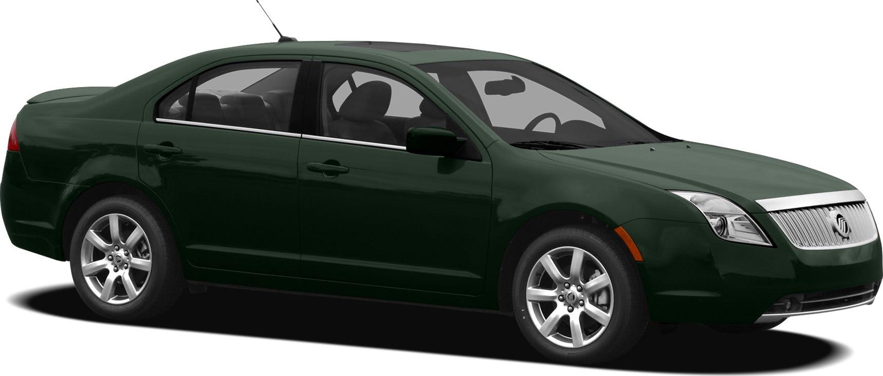 Mid-size sedan front-side view with alloy wheels and roof antenna