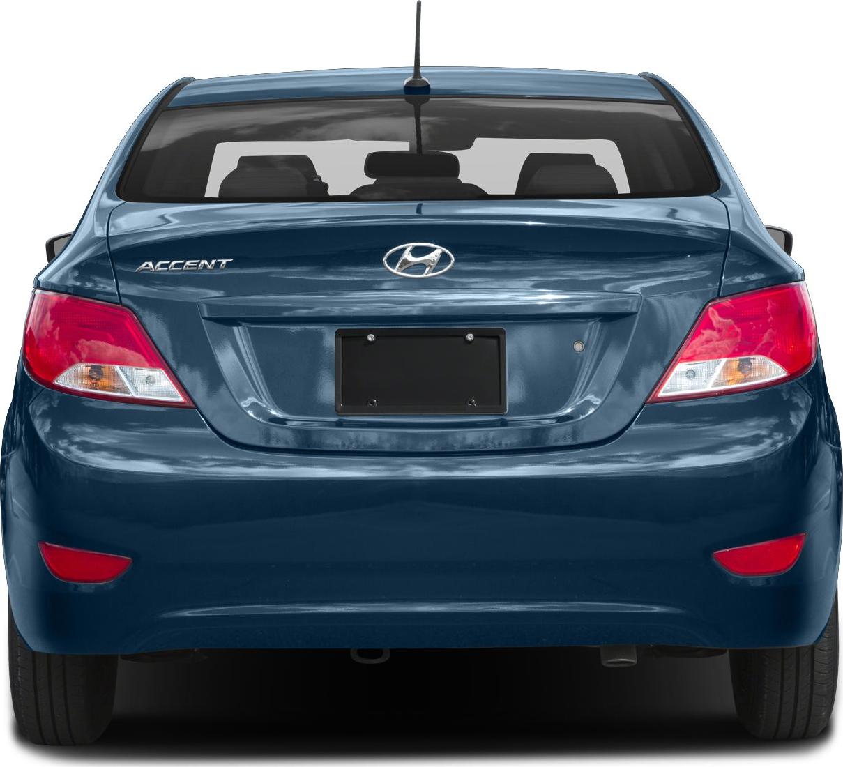 2011 Hyundai Accent IV Rear View