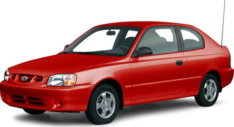 3/4 front-left view, Retro Red