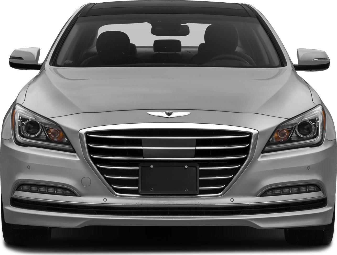 Chrome grille, dual projector headlights with LED daytime running lights