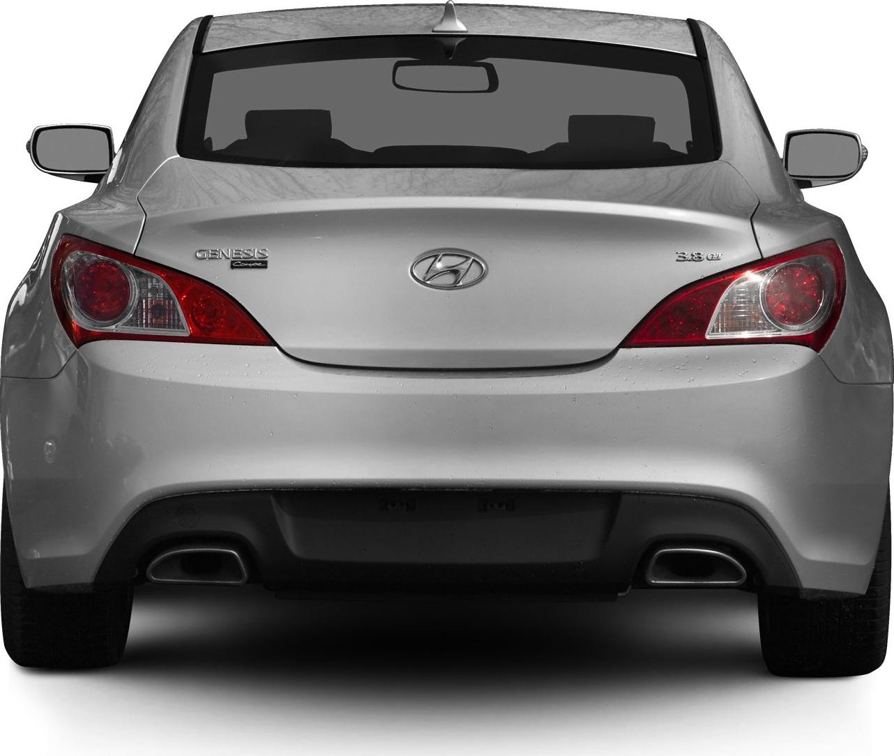 2009 Hyundai Genesis Coupe Rear View