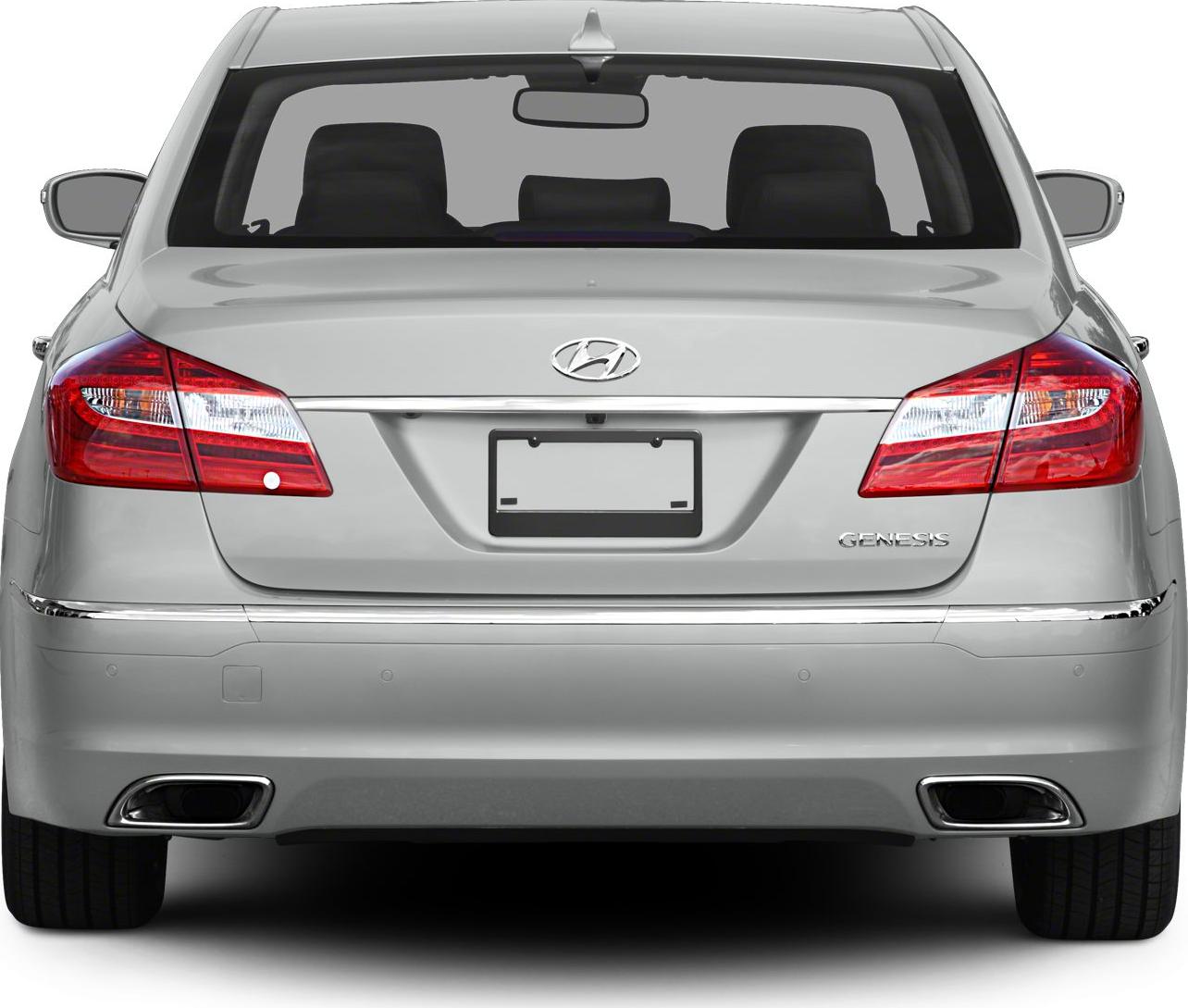 2009 Hyundai Genesis Rear View