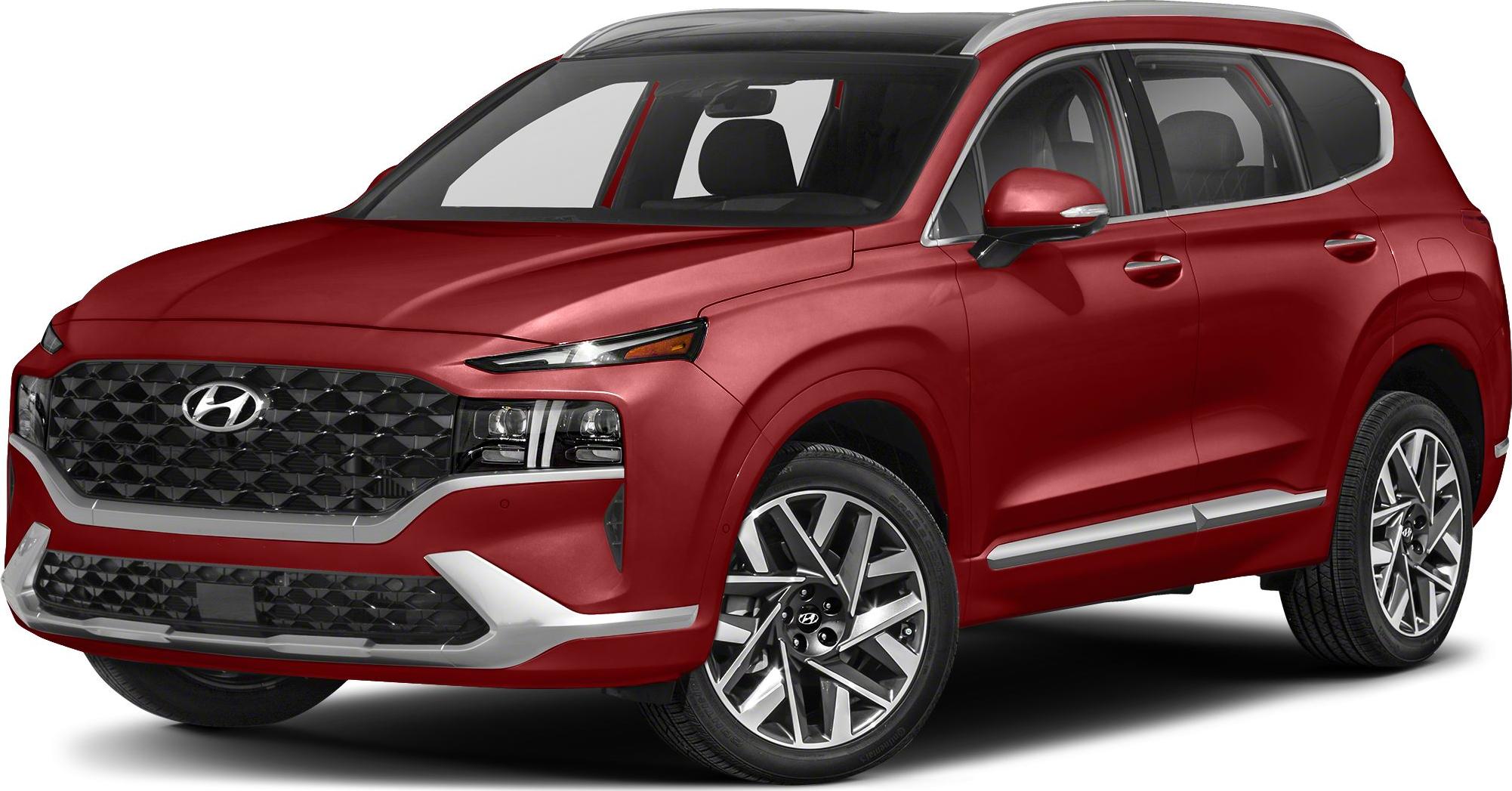 3/4 front-left view, Calypso Red