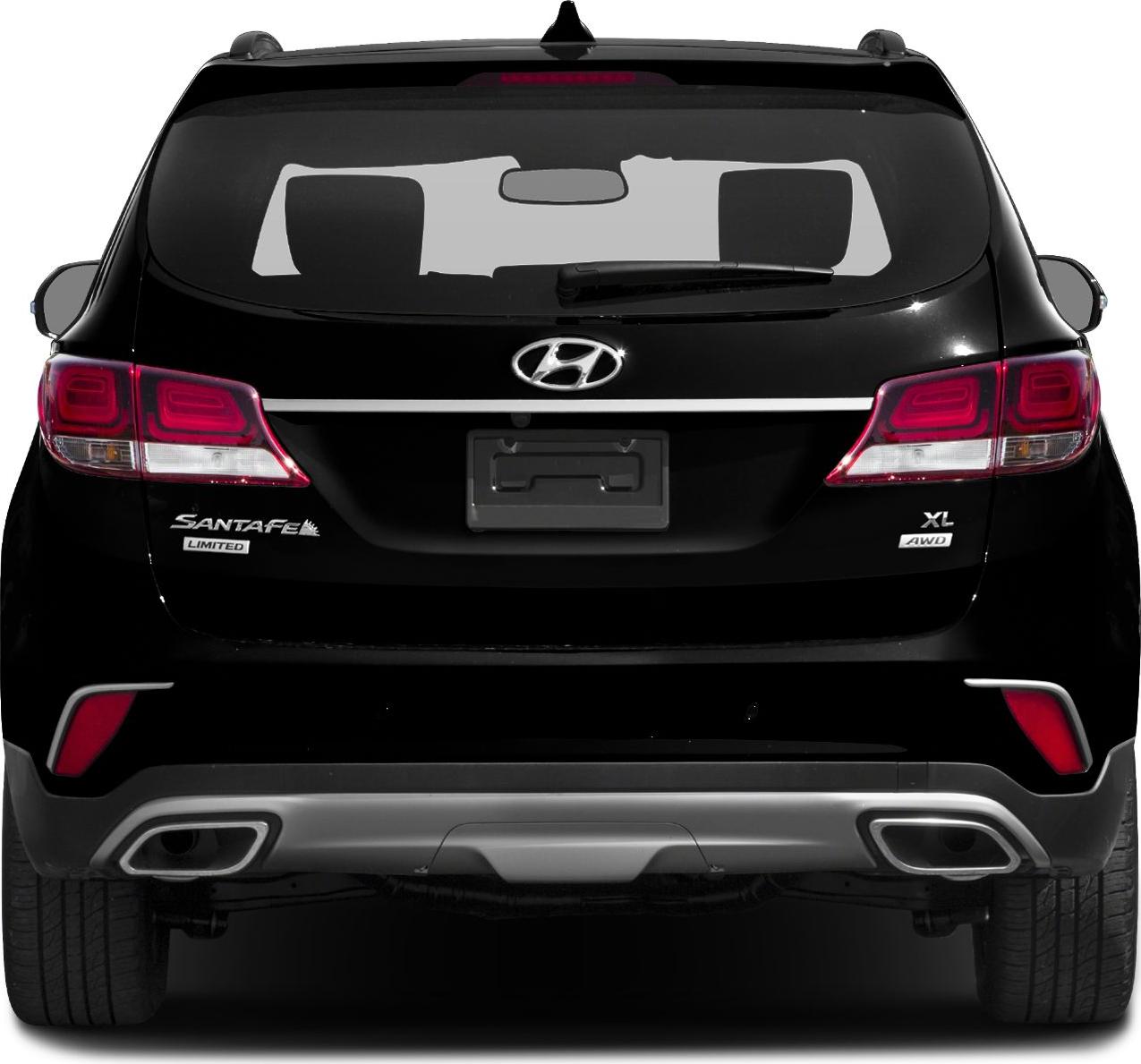 2015 Hyundai Santa Fe III (DM, facelift 2015) Rear View