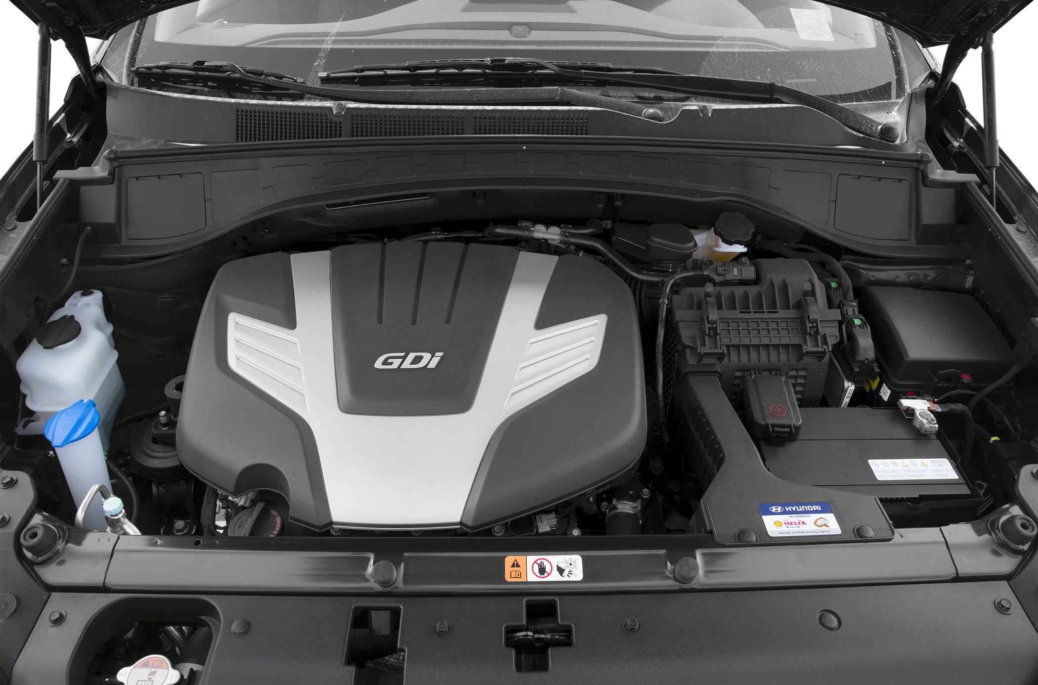 GDi engine bay with detailed components and layout