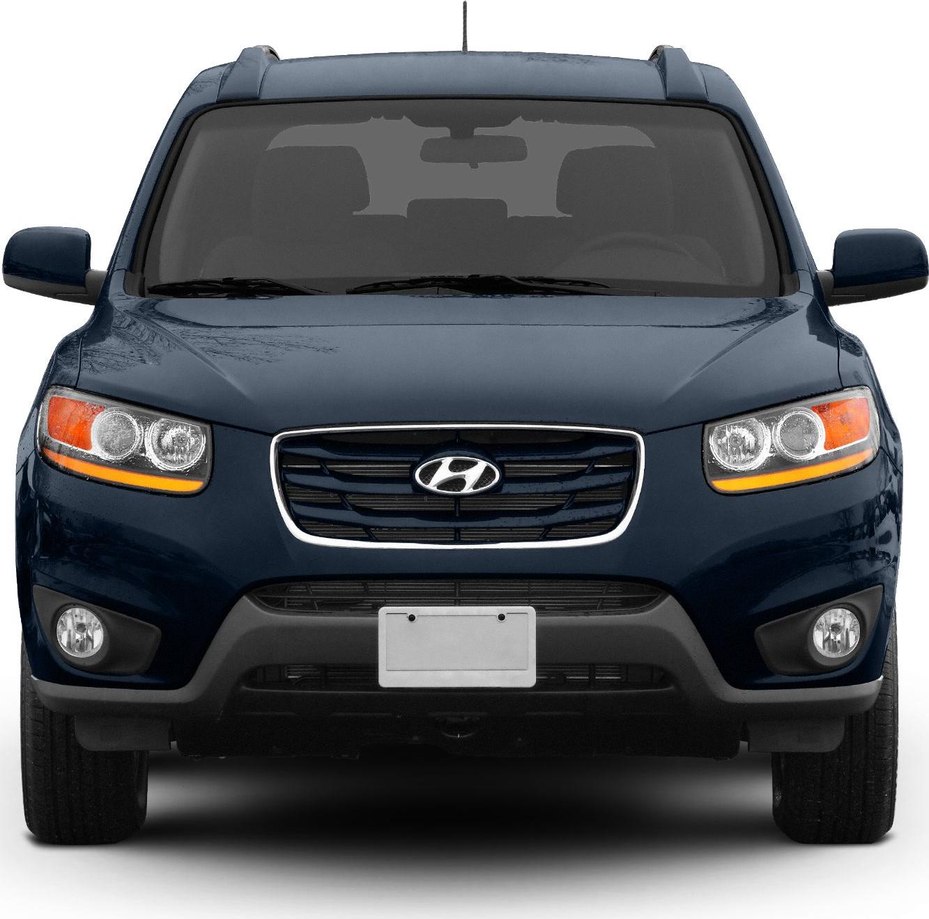 2010 Hyundai Santa Fe II (CM, facelift 2009) Front View