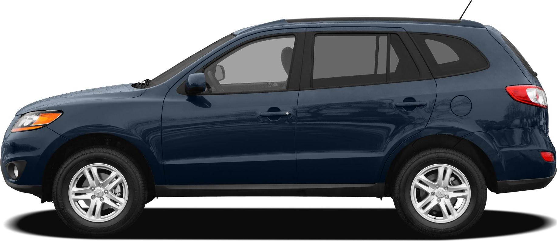 2010 Hyundai Santa Fe II (CM, facelift 2009) Side View Left