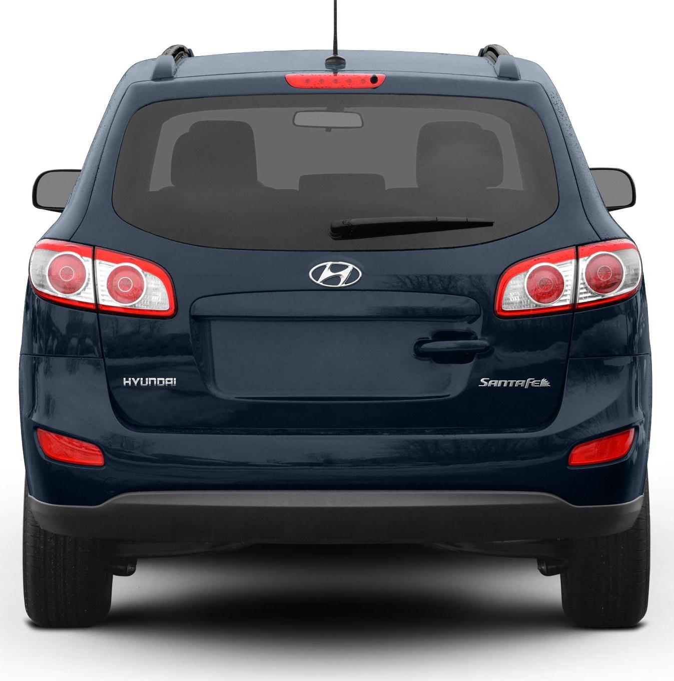 2010 Hyundai Santa Fe II (CM, facelift 2009) Rear View