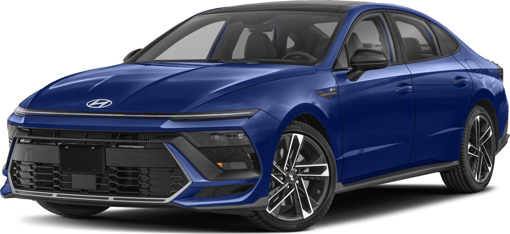 3/4 front-left view, Carbon Blue
