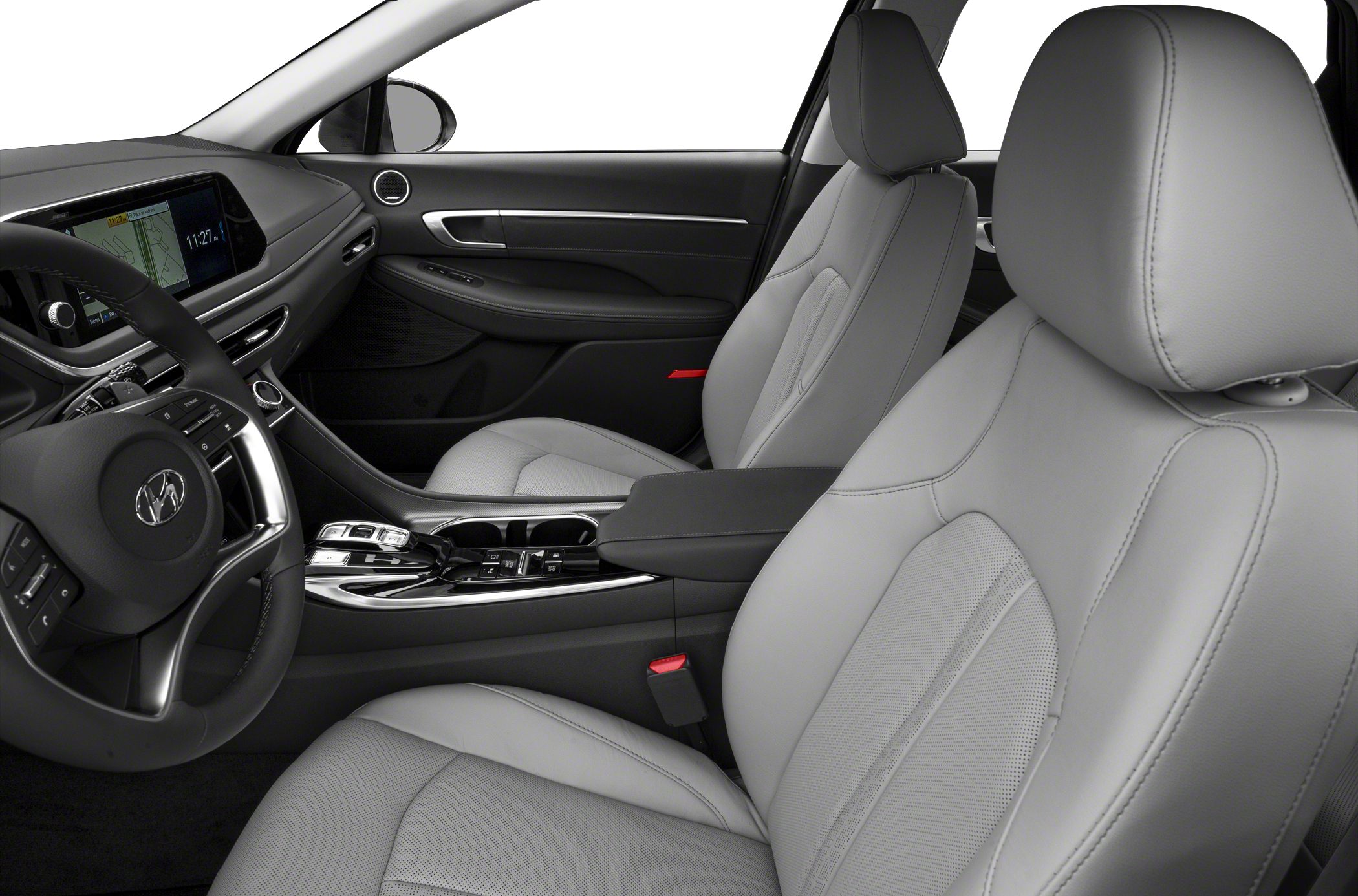 Premium seats and advanced dashboard with digital screen