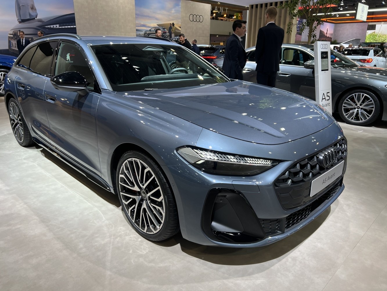 Front fascia and side profile with LED headlights and alloy wheels