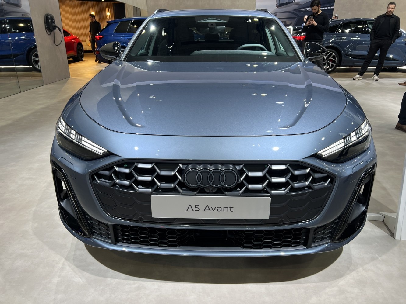 Front grille and LED headlights design