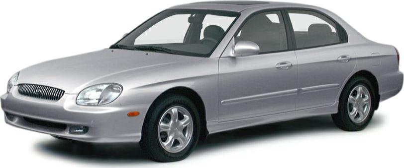 Front side profile of a silver mid-size sedan with smooth, rounded body lines.