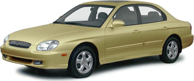 Rounded mid-size sedan side view with alloy wheels and smooth contours