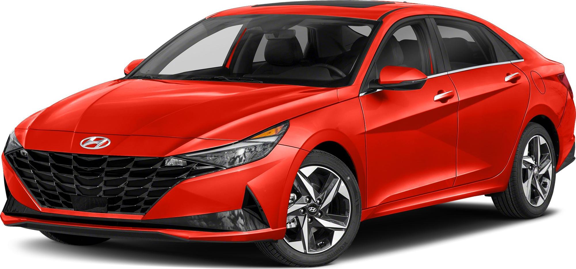 3/4 front-left view, Lava Orange