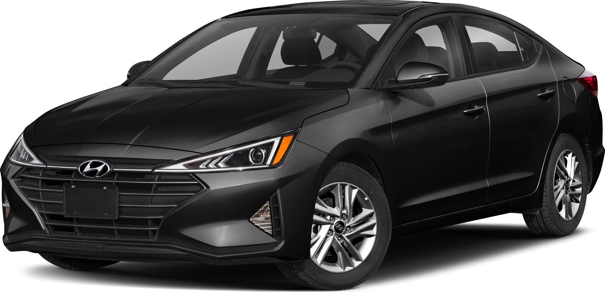 Front and side view with sharp headlights and large grille