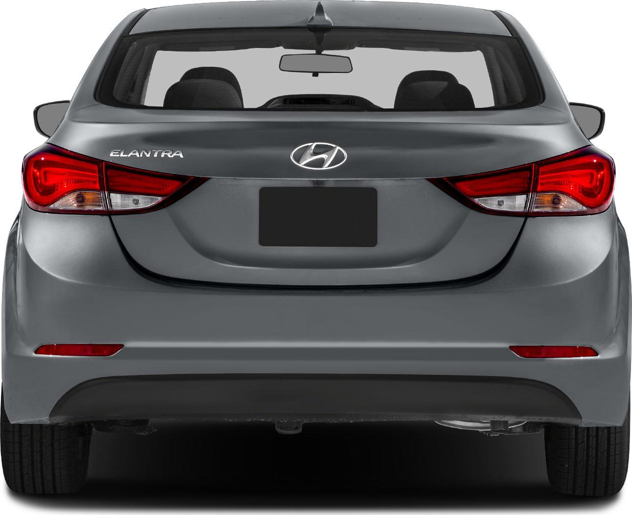 2014 Hyundai Elantra V (facelift 2013) Rear View