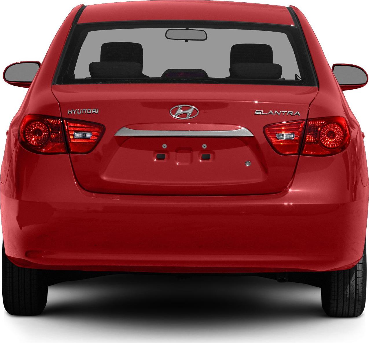 2007 Hyundai Elantra IV Rear View
