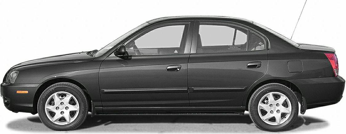2001 Hyundai Elantra III Side View Left