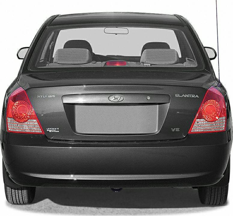 2001 Hyundai Elantra III Rear View