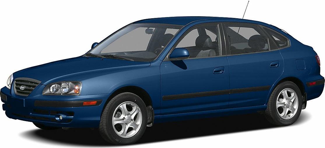 Blue compact hatchback with alloy wheels side profile
