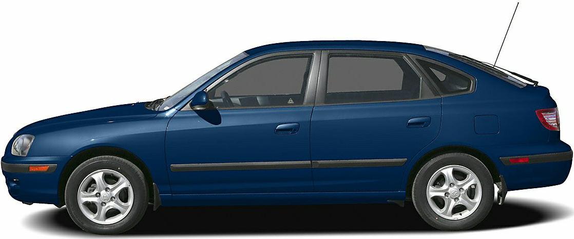 2001 Hyundai Elantra III Hatchback Side View Left