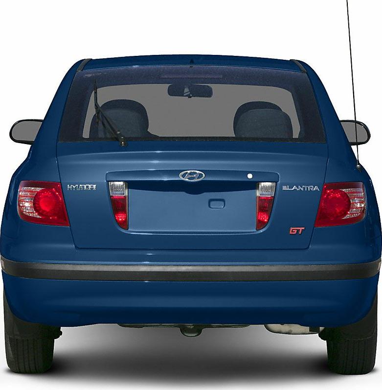 2001 Hyundai Elantra III Hatchback Rear View