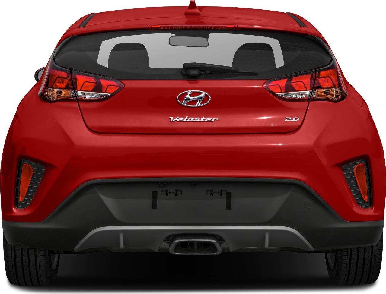 2019 Hyundai Veloster II Rear View