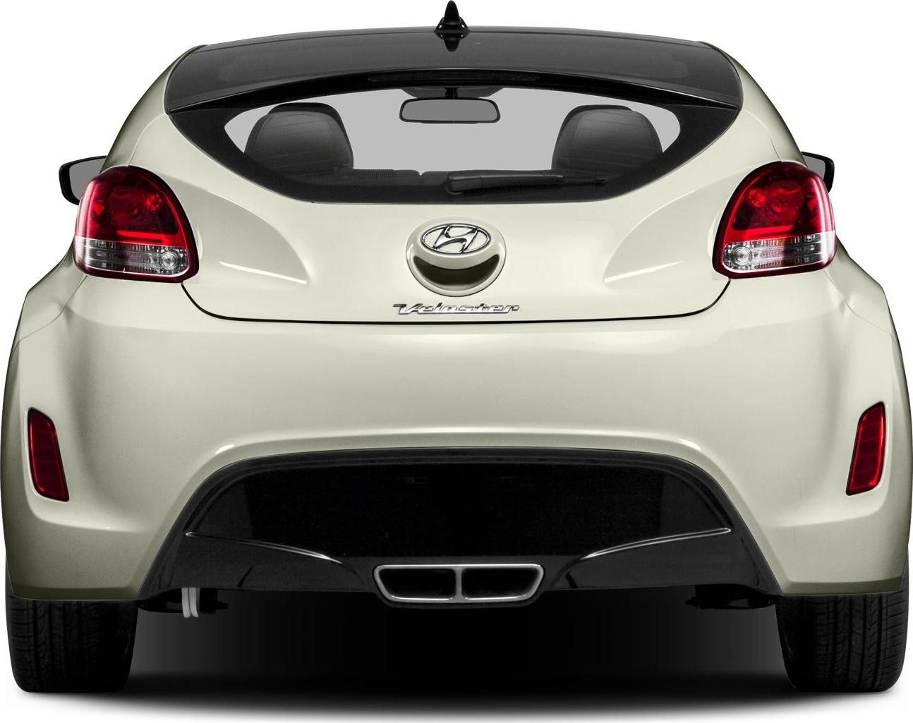 2012 Hyundai Veloster Rear View