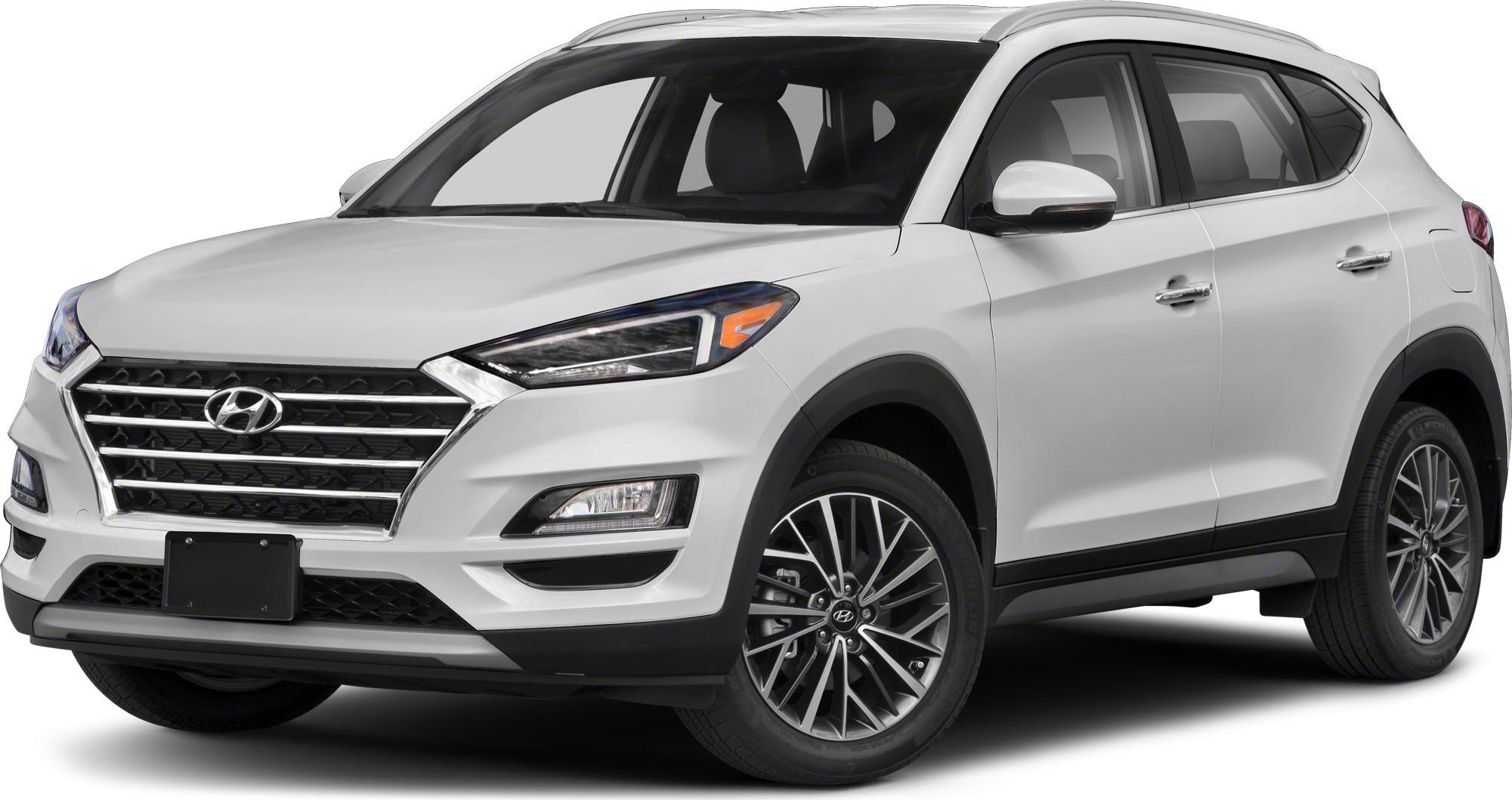 Front three-quarter view SUV with sleek headlights and prominent grille