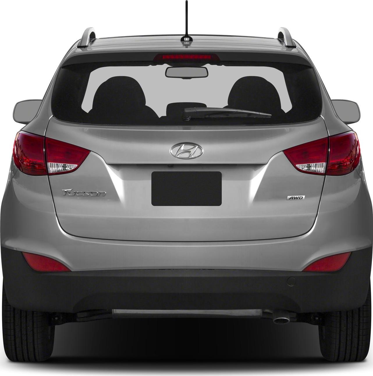 2014 Hyundai Tucson II (facelift 2013) Rear View