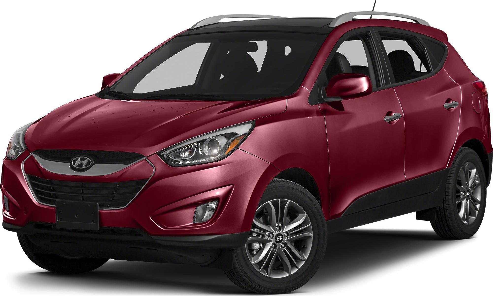 3/4 front-left view, Garnet Red