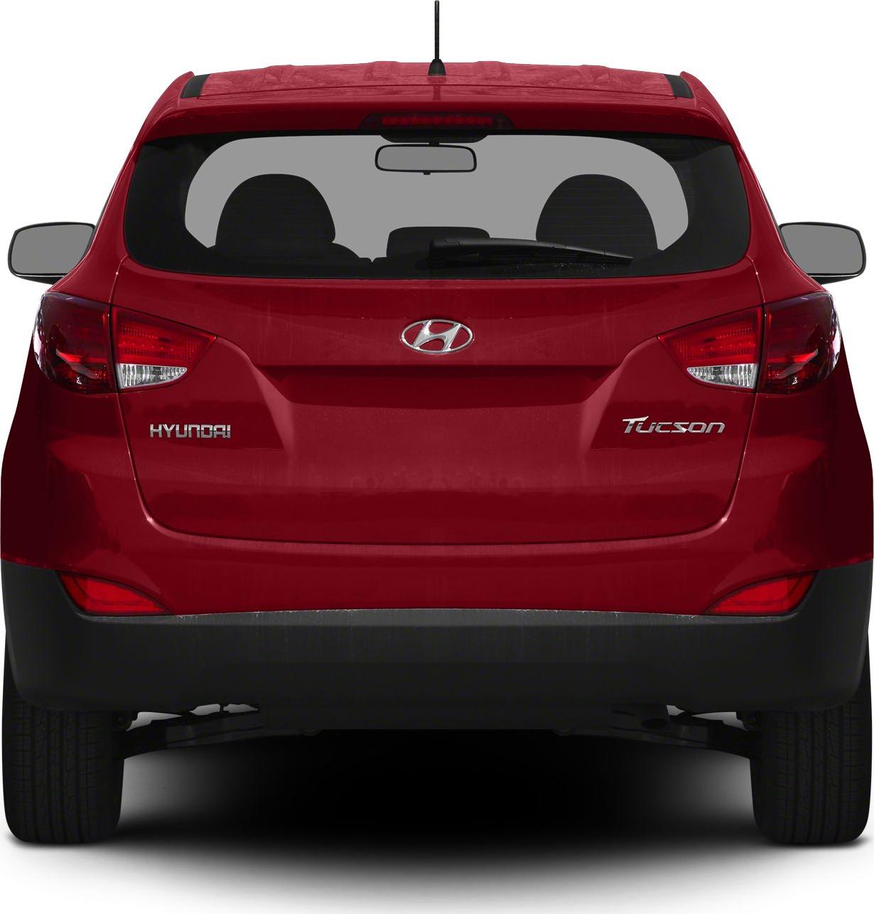 2010 Hyundai Tucson II Rear View