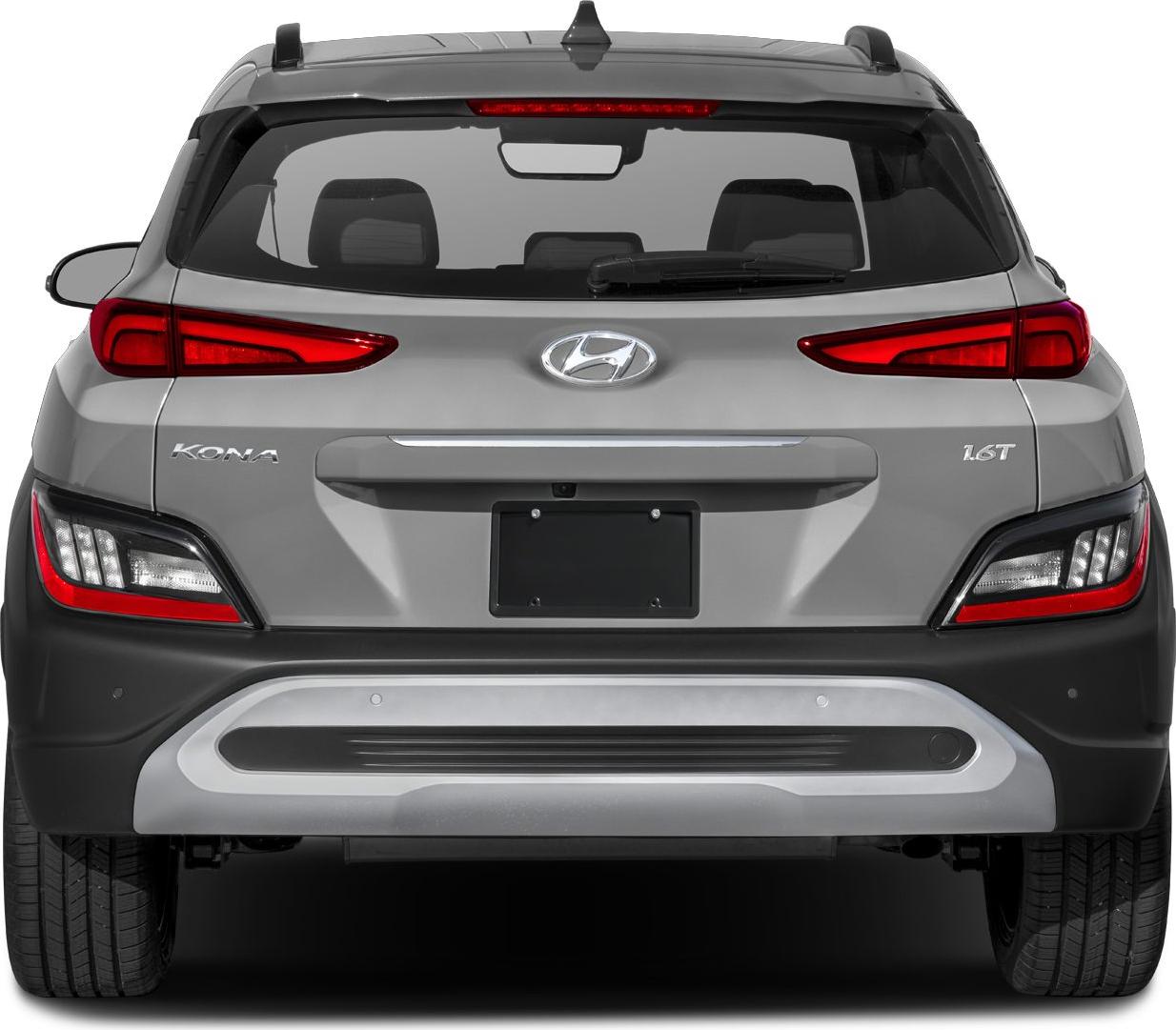 Rear view featuring taillights, modern bumper, and rear windshield wiper