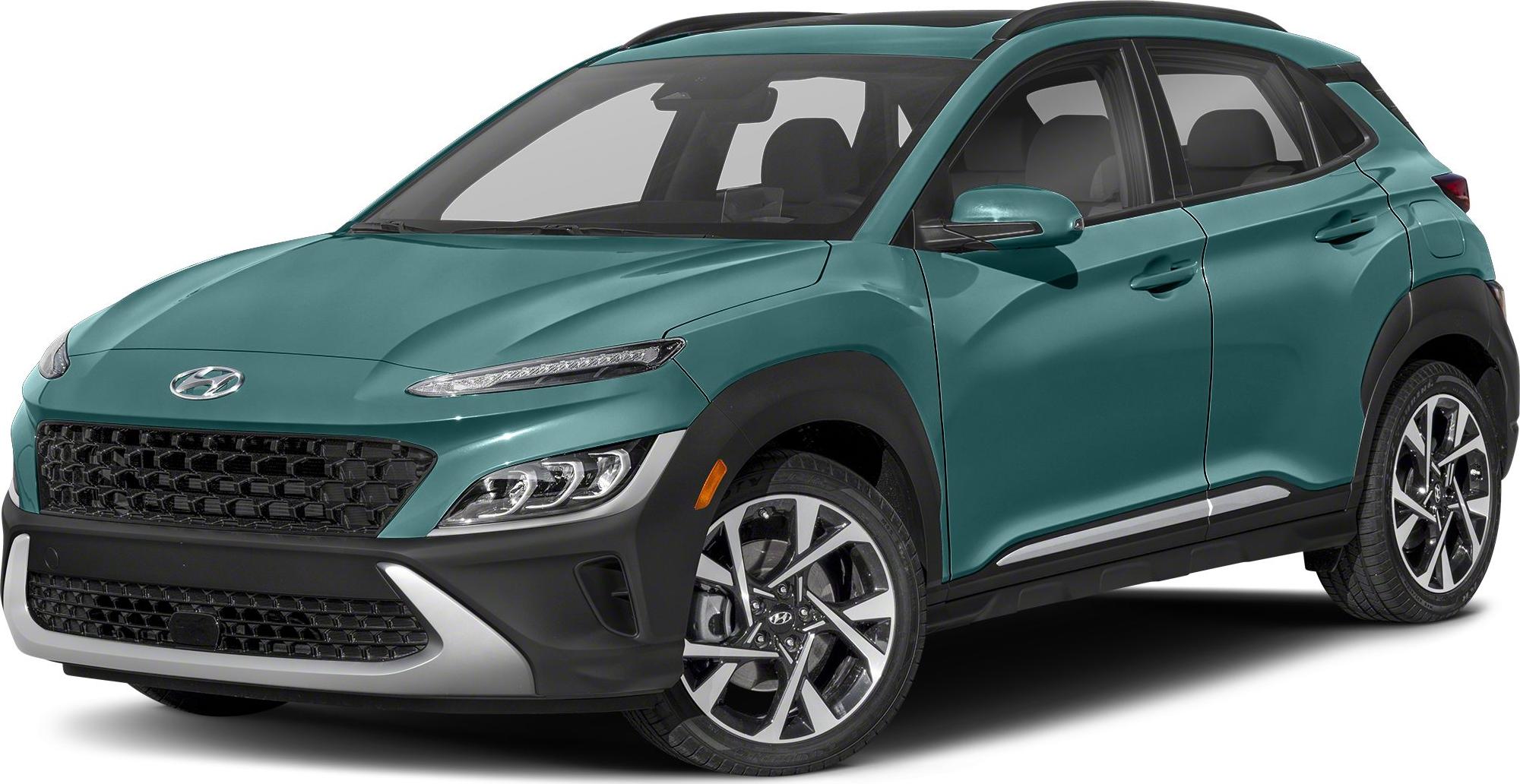 Front side view with sleek headlights and alloy wheels