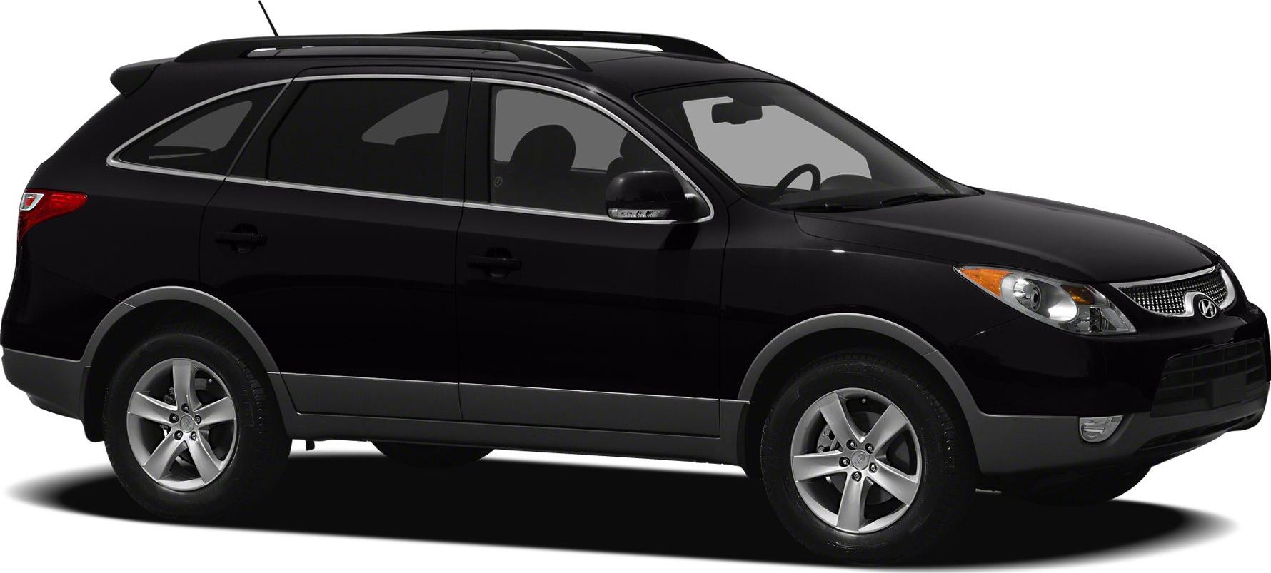 Mid-size SUV with black exterior and alloy wheels