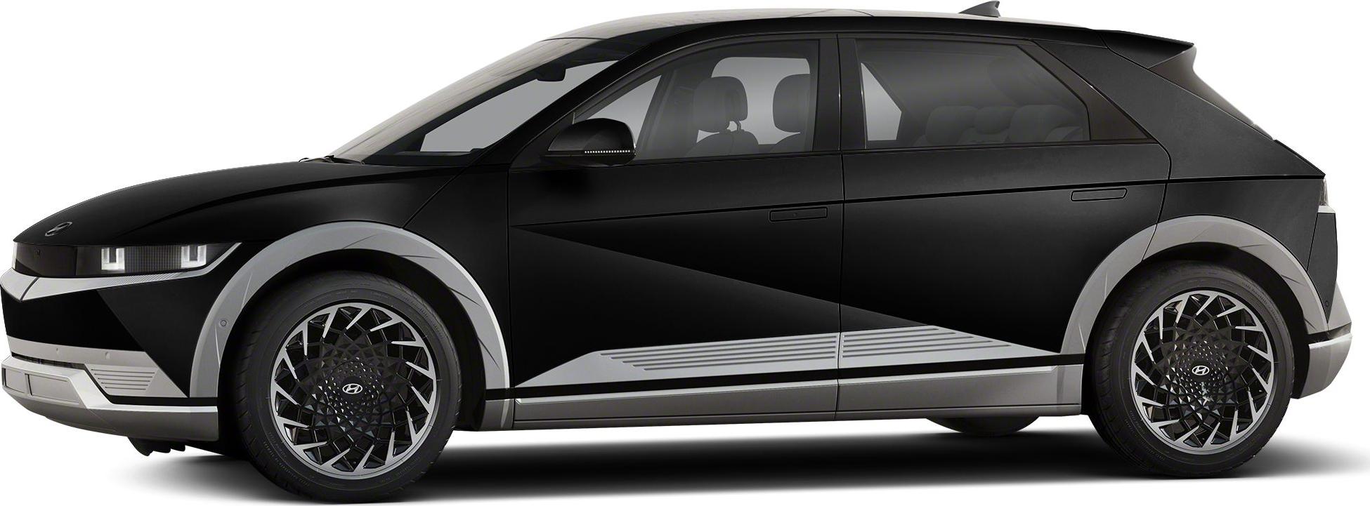 3/4 front-left view, Abyss Black