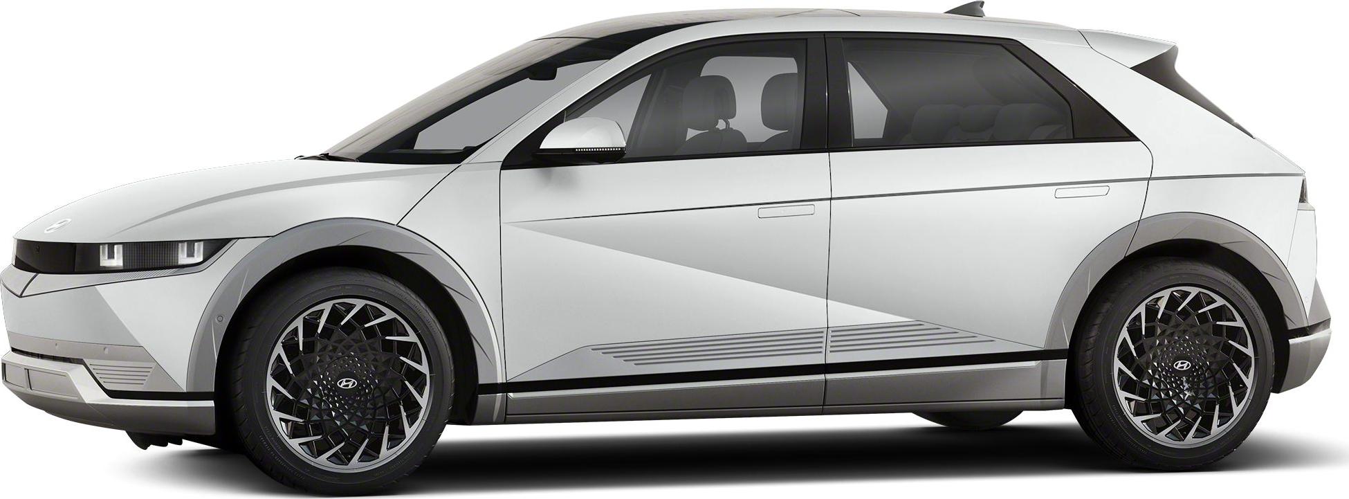 3/4 front-left view, Atlas White