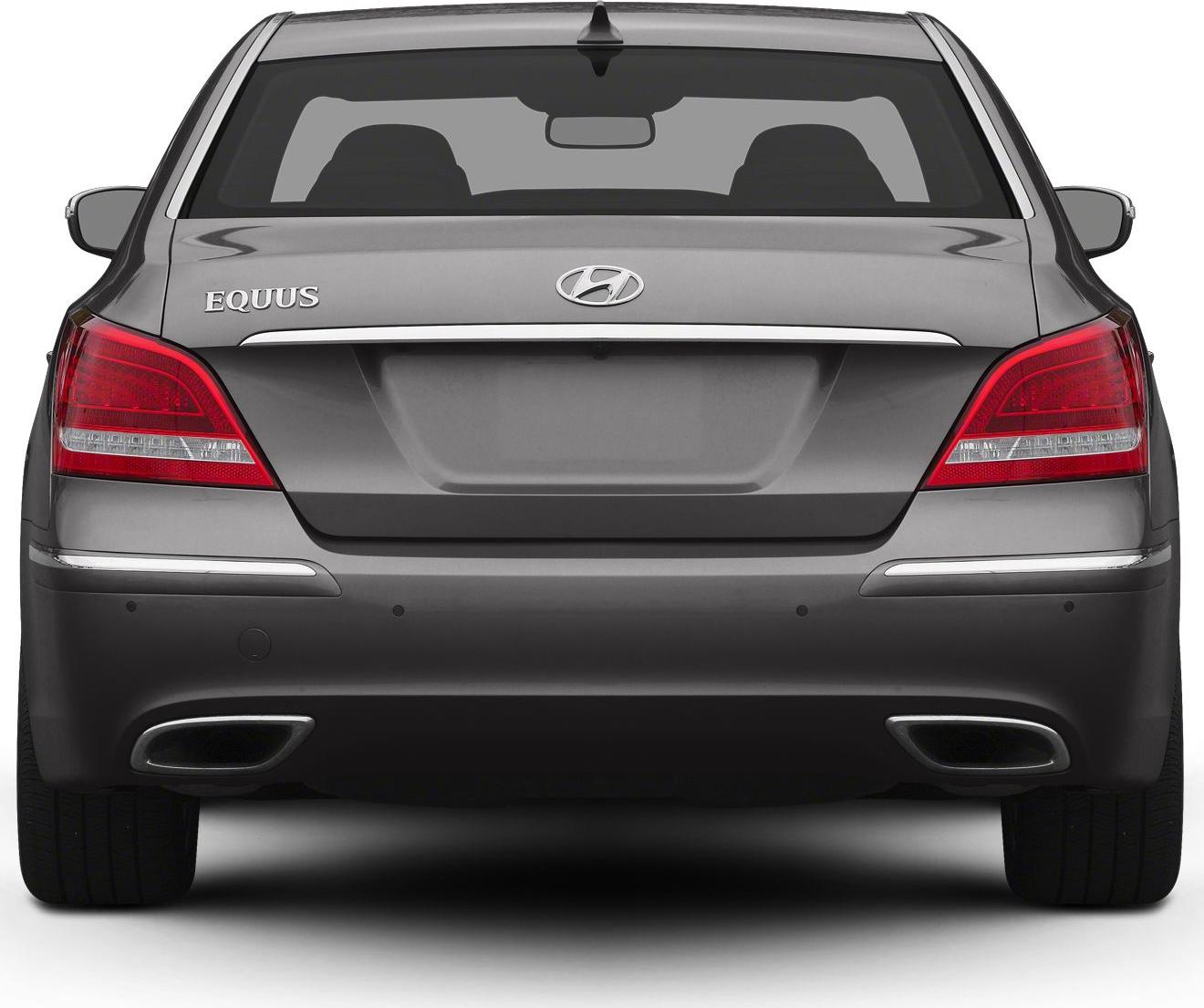 2010 Hyundai Equus (VI) Rear View