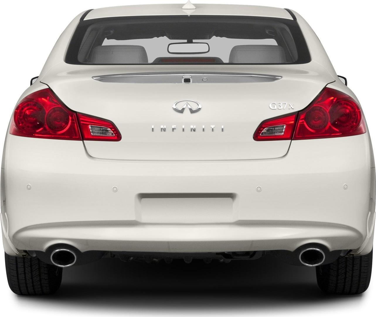2010 Infiniti G37 Sedan (V36, facelift 2009) Rear View