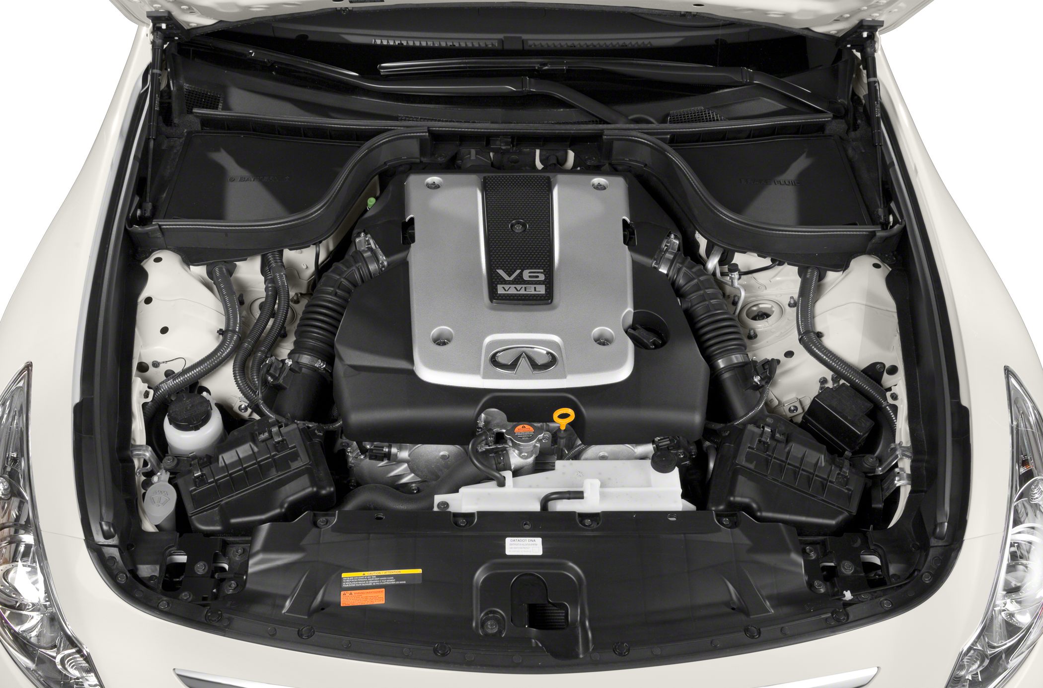 V6 VVEL engine with detailed engine bay layout