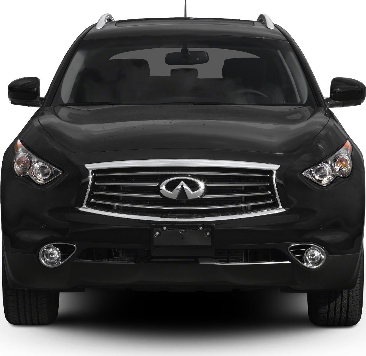 Front view with distinctive headlights and chrome-accented grille