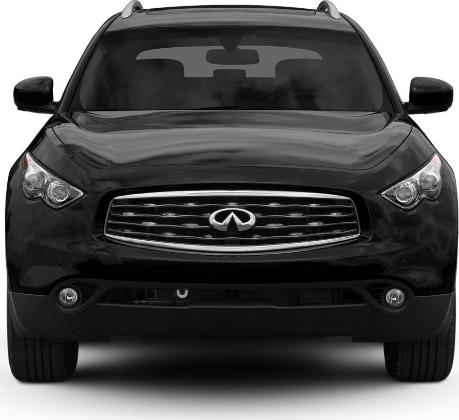 Front view with distinct grille and sleek headlights