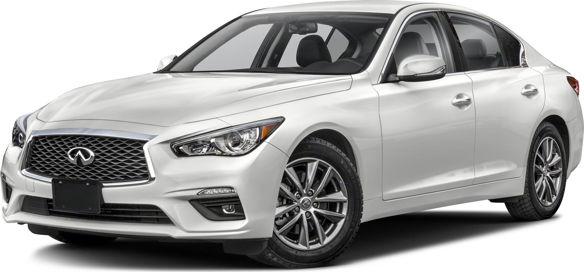 Front three-quarter view of silver sedan highlighting grille and alloy wheels