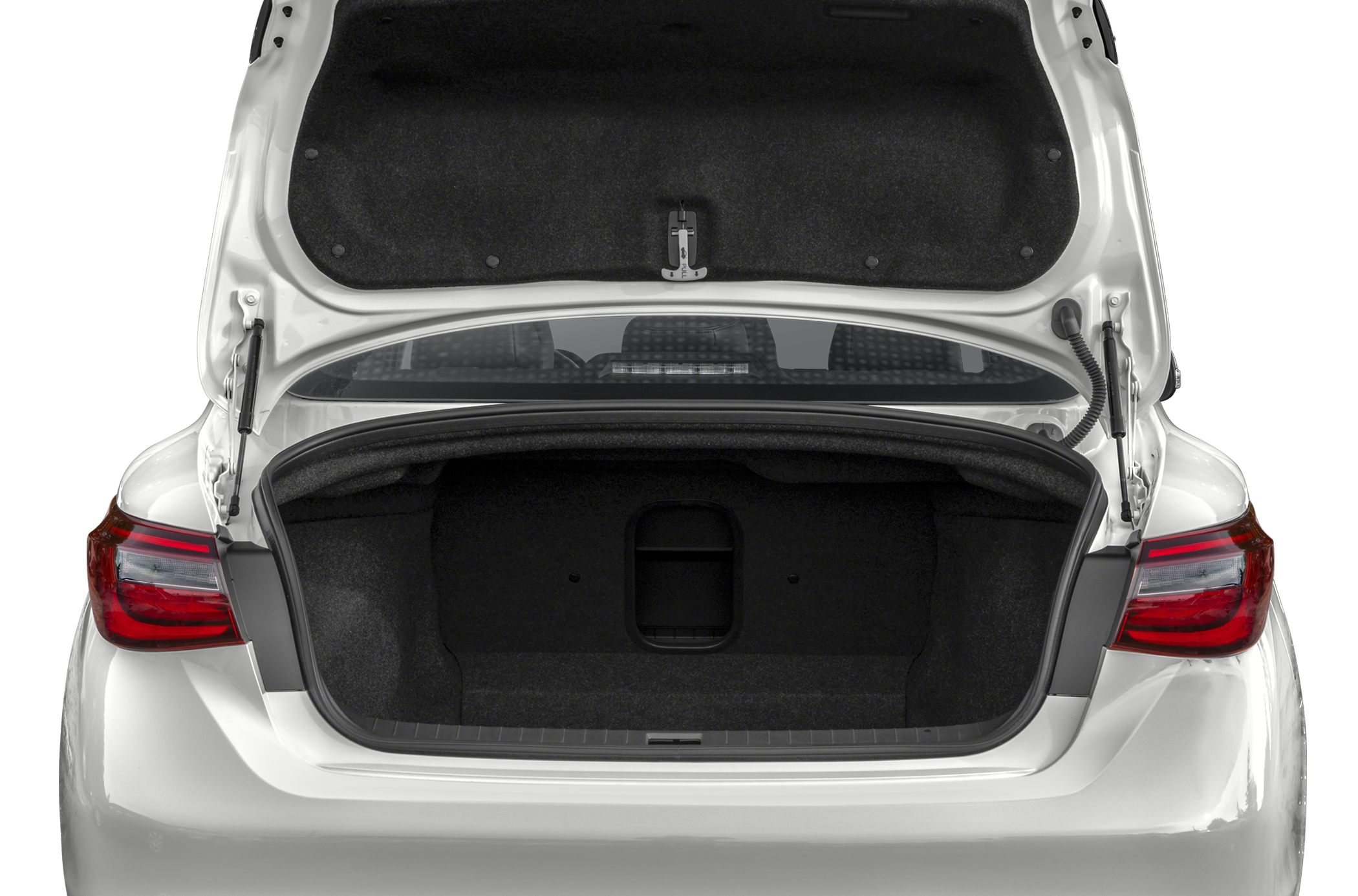 Open trunk view with spacious rear cargo and trunk interior.