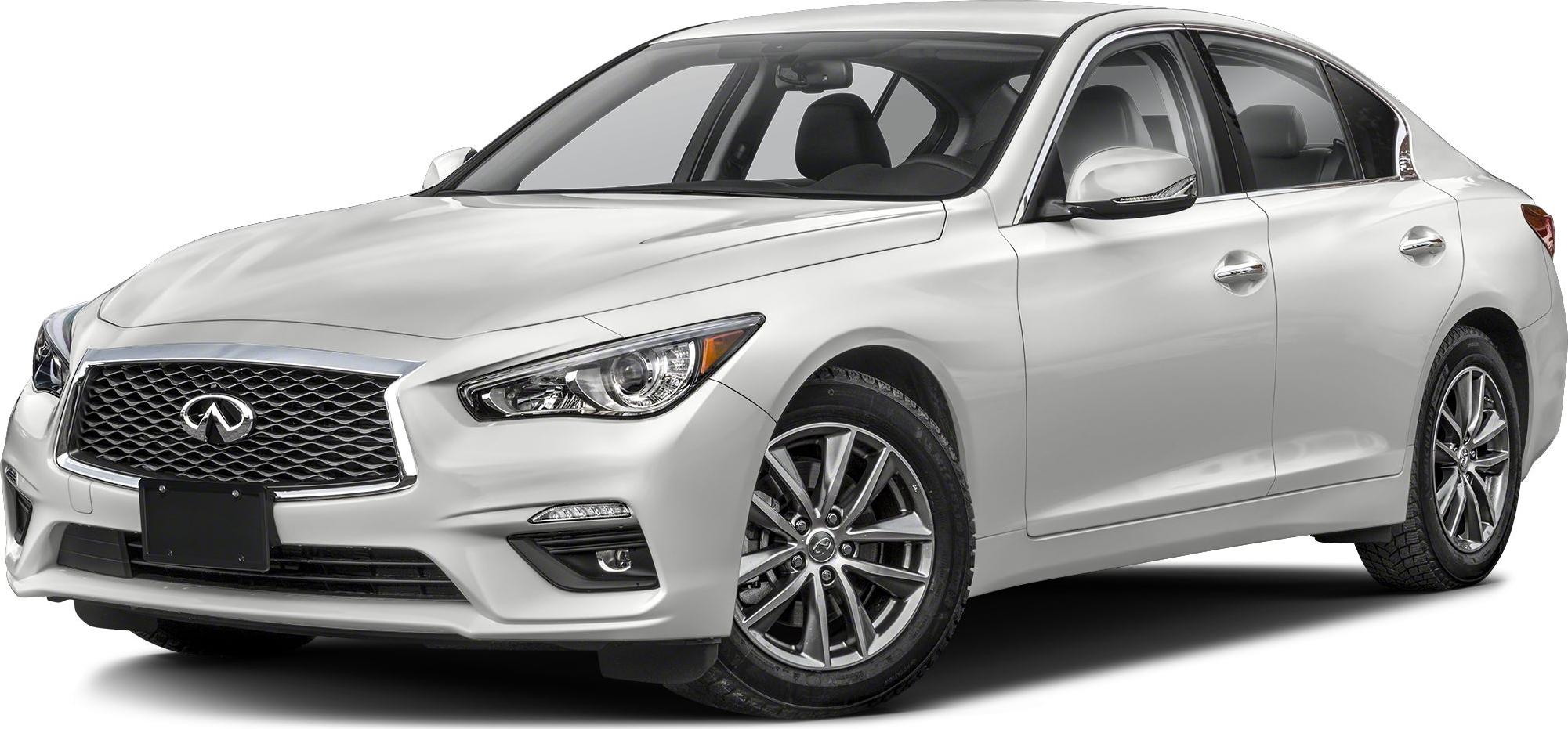 Silver sedan front three-quarter with mesh grille and alloy wheels