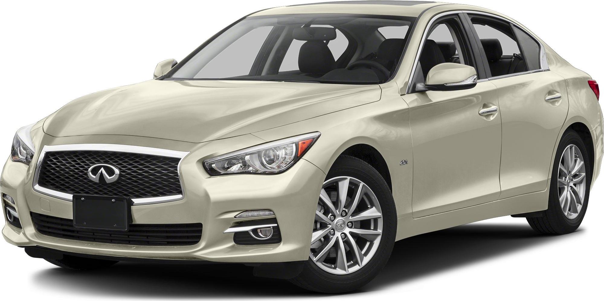 Front angle of sedan with distinct grille and alloy wheels