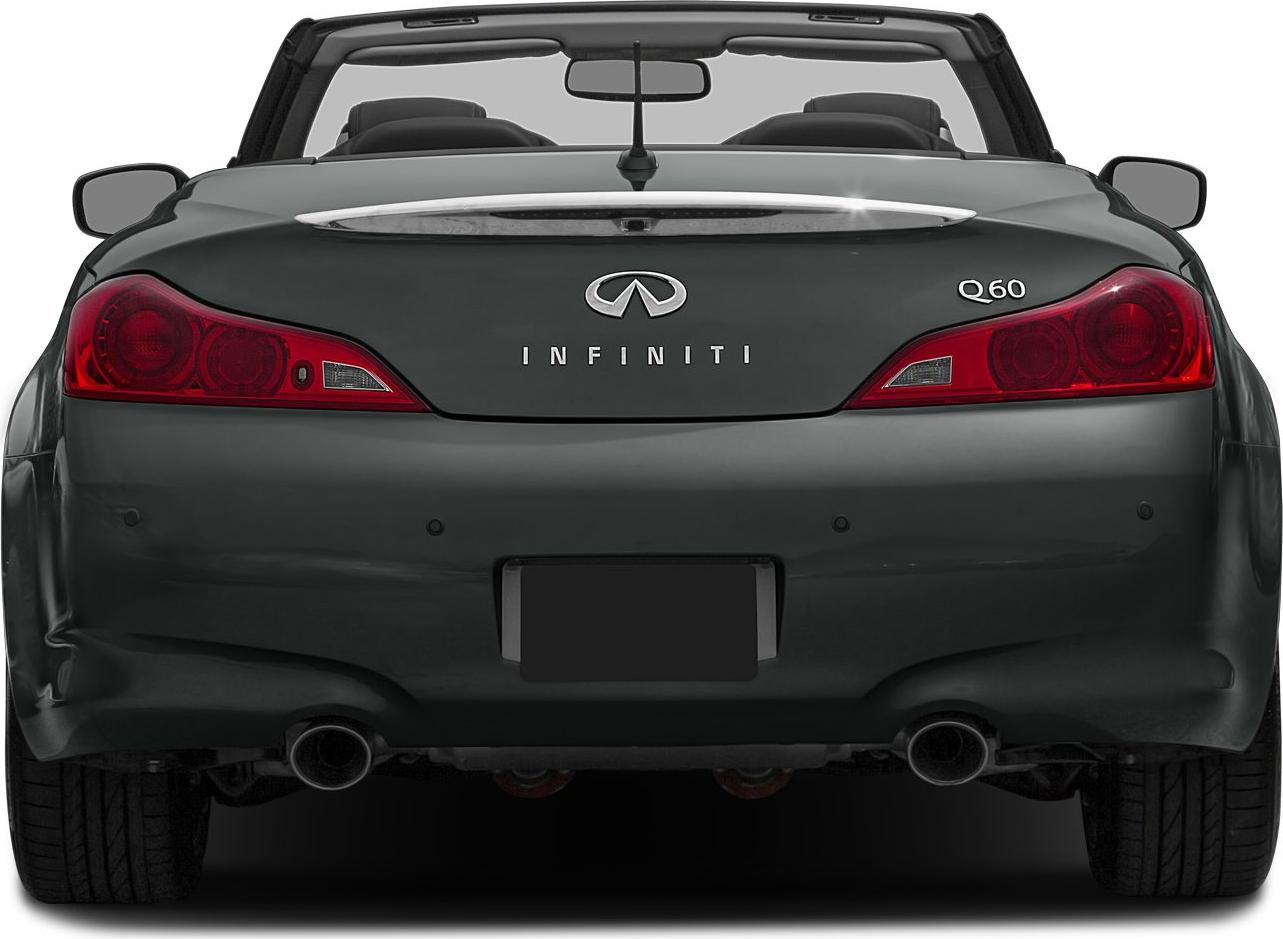 2014 Infiniti Q60 I Convertible Rear View